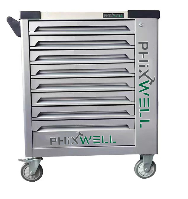 719513 PHIXWELL 8 skuffer verktøyskap