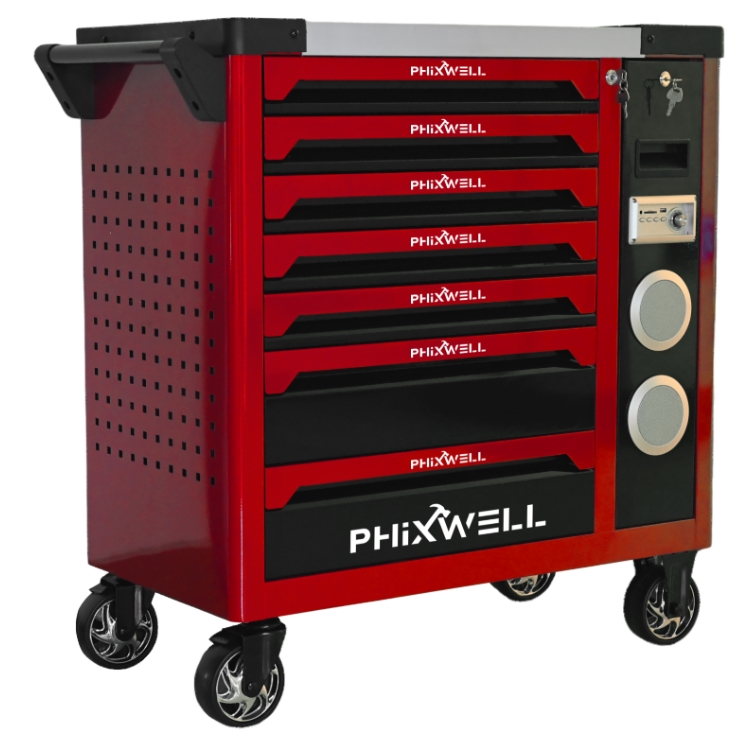 719512 PHIXWELL ny modell verktøyskap med høyttaler