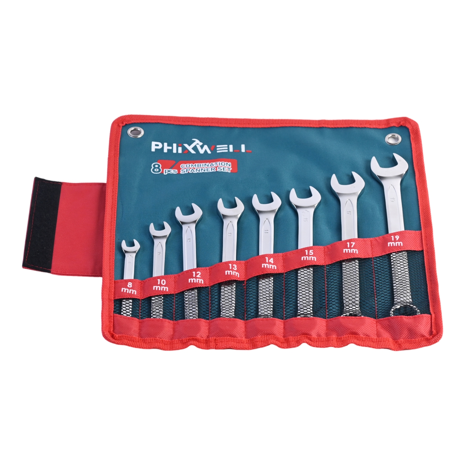 717531 PHIXWELL 8 STK kombinasjonsnøkkelsett